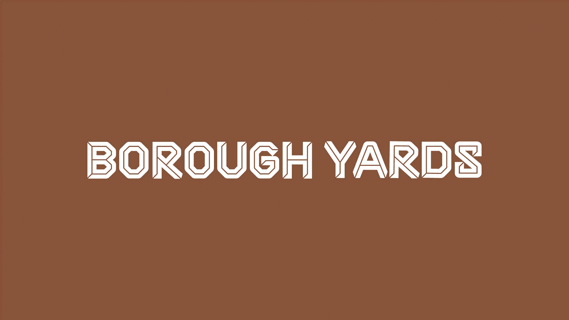 Borough Yards Branding